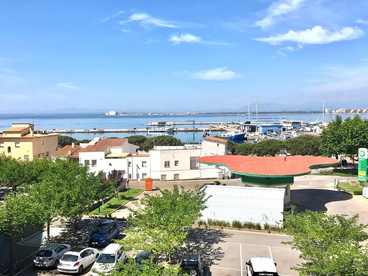 ROC MAR 4 3A - Apartamento cerca del centro y de la playa - terraza con vistas al mar y al puerto Rosas